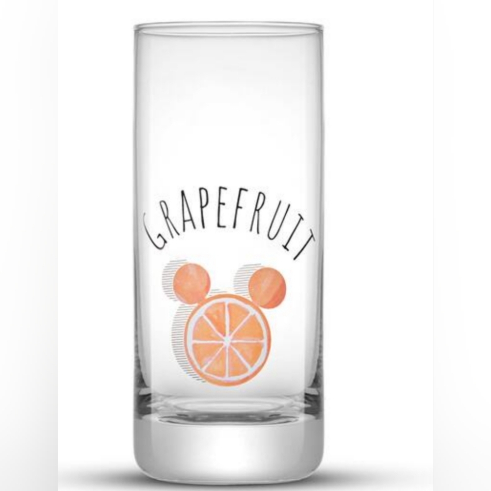 1 Disney Joy Jolt Mickey Mouse Citrus Tall Drinking Glass